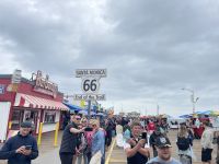 Los Angeles - Spaziergang am Santa Monica Pier