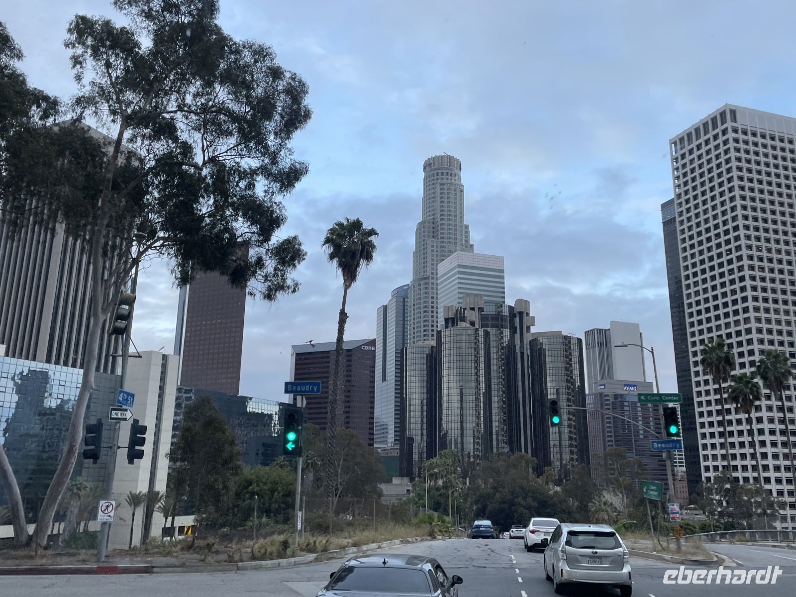 Los Angeles - Fahrt nach Downtown