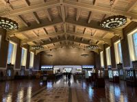 Los Angeles - Spaziergang entlang der Olvera Street (mexikanische Viertel)