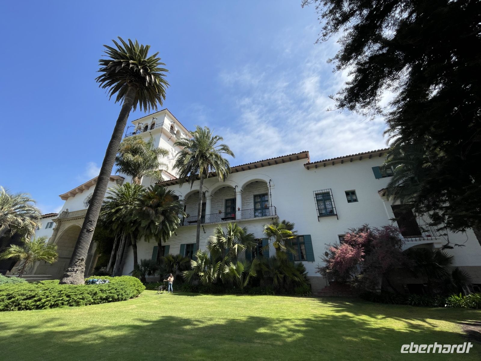 Santa Barbara - historischen Gerichtsgebäude - Superior Court Of California County