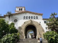 Santa Barbara - historischen Gerichtsgebäude - Superior Court Of California County