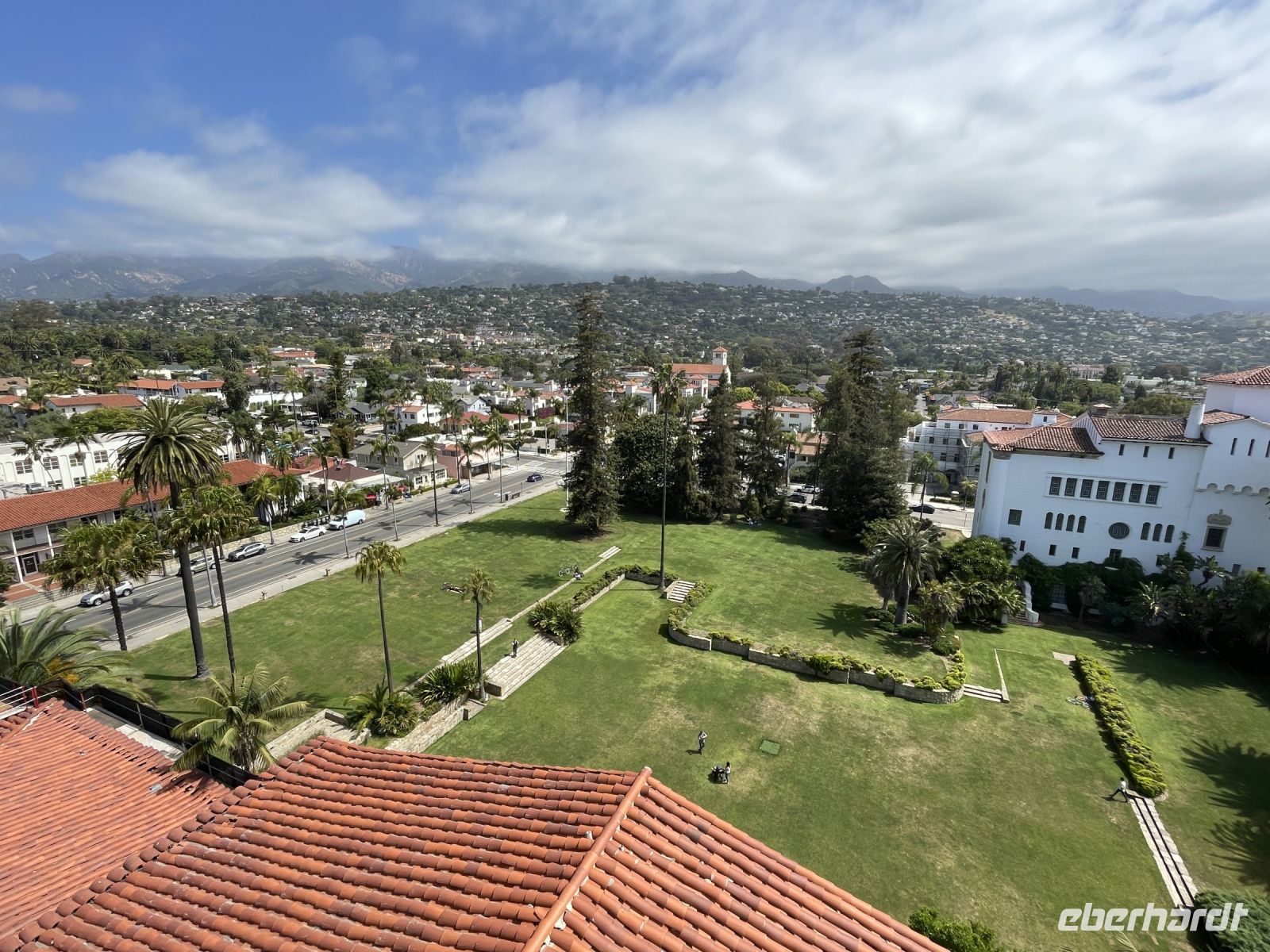 Santa Barbara - historischen Gerichtsgebäude - Superior Court Of California County