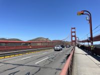 San Francisco - Spaziergang über die Golden Gate Bridge