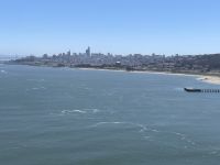 San Francisco - Spaziergang über die Golden Gate Bridge