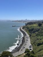 San Francisco - Spaziergang über die Golden Gate Bridge