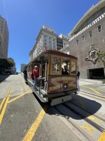 San Francisco - Fahrt mit einer Cable Car