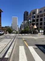 San Francisco - Fahrt mit einer Cable Car