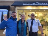 San Francisco - Verabschiedung von Busfahrer Dave