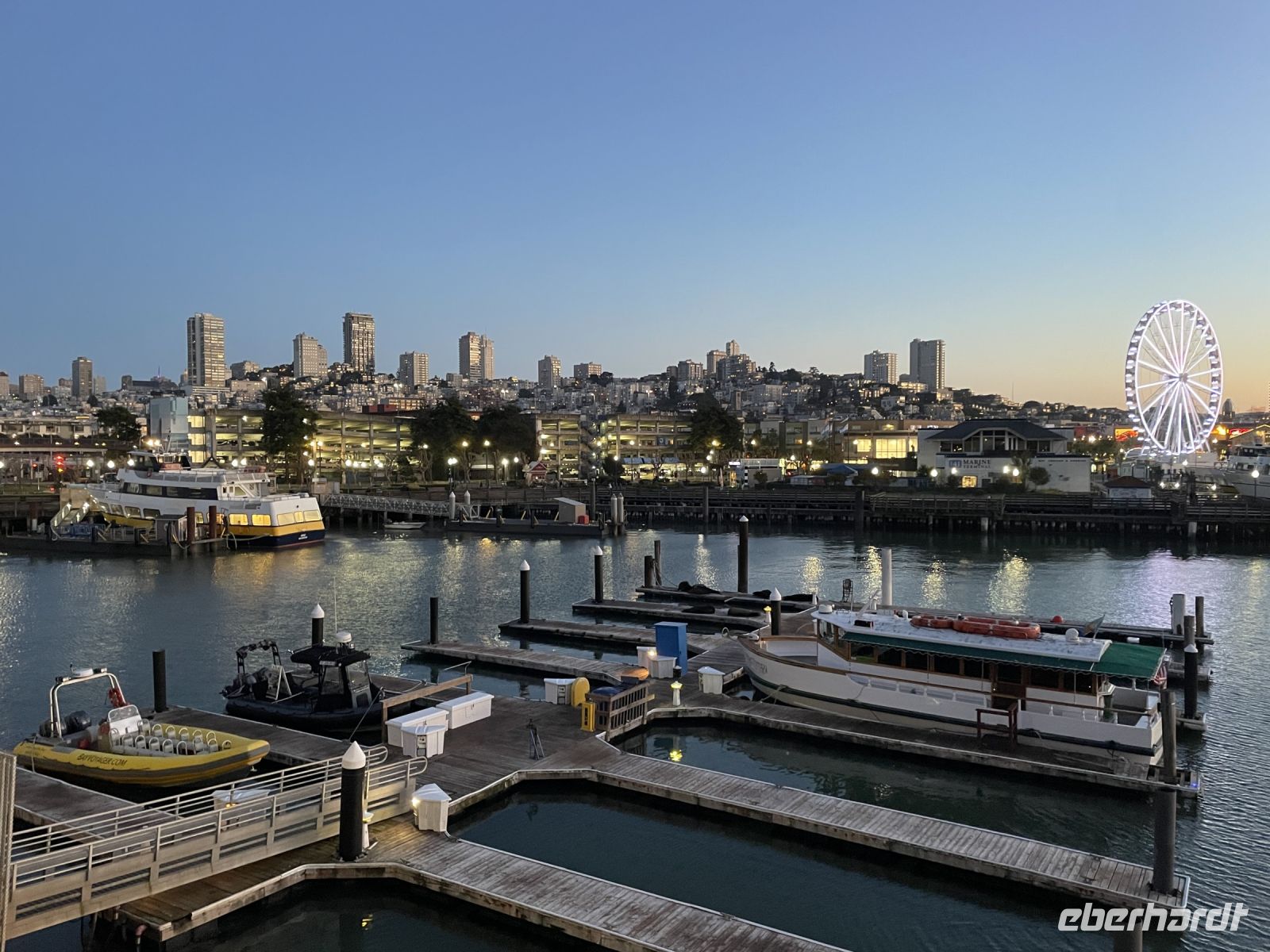 San Francisco - Abendstimmung am Pier39