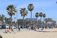 Strandspaziergang am Santa Monica Beach