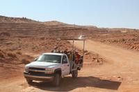 im Monument Valley mit den Jeeps!