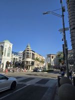 Sunset Blvd in Beverly Hills