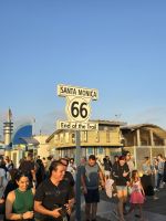 Endpunkt der Route 66 am Santa Monica Pier