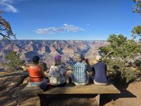 Wanderung entlang des Rim-Trails vom Mather Point zur Bright Angel Lodge