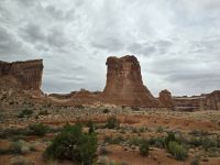 Eingefallene Bögen am Courthouse 