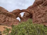 der doppelte Bogen im Arches Nationalpark