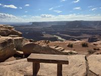 Blick auf den Colorado River am Dead Horse Point