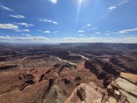 Blick auf den Colorado River am Dead Horse Point