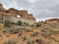 Tunnel Arch auf dem Devils Garden Trail