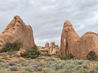 Auf dem Weg vom Devils Garden Trail 