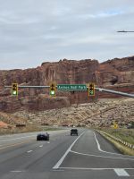 Auf dem Weg zum Arches Nationalpark