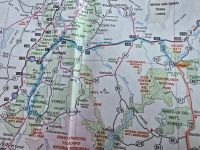 Reiseroute von Moab nach Bryce Canyon City