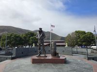 Statue am Aussichtspunkt Marin County