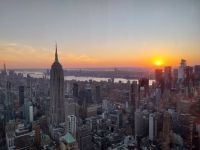 New York - SUMMIT Sonnenuntergang