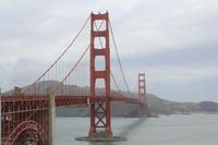 die berühmte Golden Gate Bridge