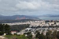 Blick von den Twin Peaks Aussichtspunkt