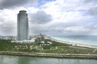 Blick vom Schiff auf Miami