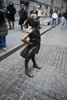 New York City - Wall Street - Fearless Girl