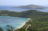 Blick auf die Magens Bay auf St. Thomas