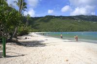 Karibikstrand in der Magens Bay