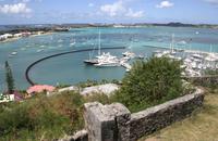 Am Fort Louis über Marigot auf St. Martin