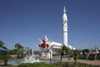 Raketenpark im Kennedy Space Center