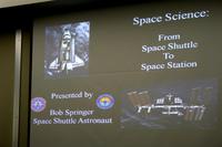 Vortrag von Astronaut Bob Springer