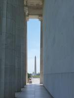 Washington, Blick vom Lincoln Memorial