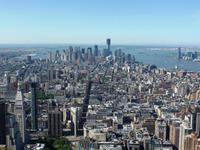 New York, Blick vom Empire State Building