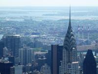 New York, Blick zum Chrysler Building