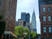 New York, Blick zum Chrysler Building