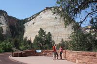 vor dem Checkboard Mesa