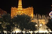 imposante Wasserspiele am Casino Bellagio