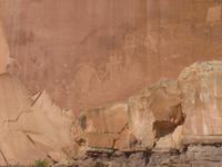 indianische Felsmalereien bei Fruita