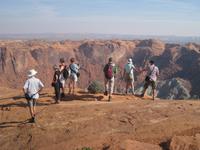 Kraterblick im Island on the Sky