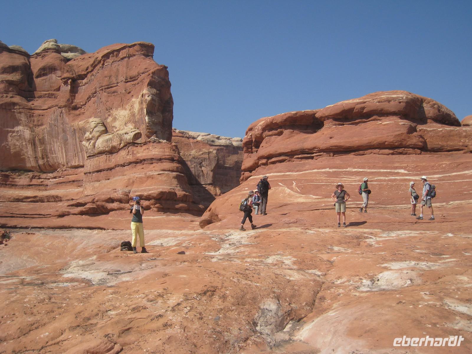 auf dem Rim im Gebiet der Needles
