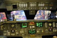 ein Blick ins Innere der Raumkapsel