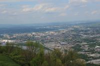 Blick über Tennessee vom Lookout Mountain