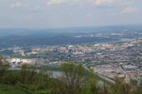 Blick über Tennessee vom Lookout Mountain