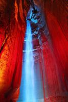 die Ruby Falls!